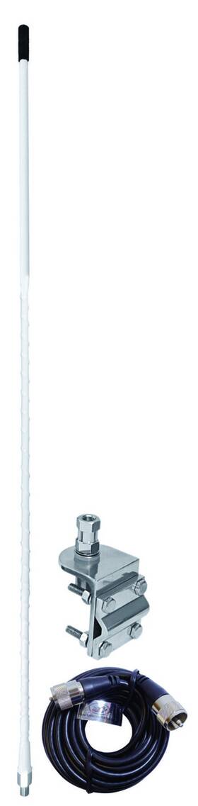 Aumm14-w Accessories Unlimited - 4 Foot White Single