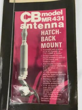 Mr431 Antenna Specialist As Model Cb Hatch-back Mount Nos