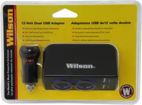 3052224usbbl Antennas 313088557558 12-volt Dual Usb Adapter With 3 Foot Cord #2 3052224usbbl Antennas 313088557558 12-volt Dual Usb Adapter With 3 Foot Cord #2