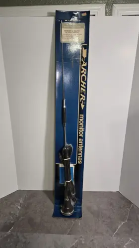 20-018a Archer Vtg Brand New Radio Shack Magnetic Mount Cb Antenna Usa Made