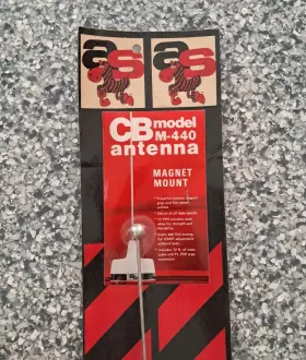 M-440 As Antenna Specialist Cb Magnetic Mount Stainless Steel M-440 As Antenna Specialist Cb Magnetic Mount Stainless Steel