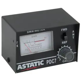 302-01768 Astatic Pdc-7 Compact Swr Meter For Cb Radio Antennas-black 302-01768 Astatic Pdc-7 Compact Swr Meter For Cb Radio Antennas-black