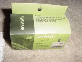Av-811 Avanti Tv Interference Filter For Citizens Band Radio Av-811 Avanti Tv Interference Filter For Citizens Band Radio