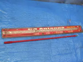 300-63210 Barjan Cb Radio Antenna Mast 500 Watts 2 Foot Fiberglass Nos