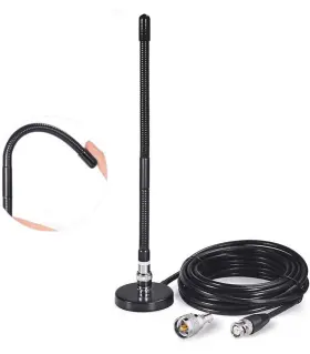 Bfn00475 Bingfu Cb Antenna 27mhz Radio Soft Whip Magnetic Base