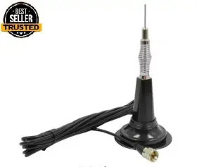 Branded 445021481446 36 Inch Magnet Mount Cb Antenna Kit New