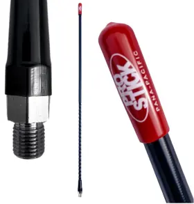 8541718109 Branded 4 Foot Fiberglass 1000 Watt - Black Cb Radio Antenna