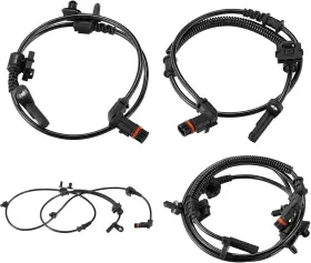 Branded Sw-04-06454fblr-4 4pcs Abs Wheel Speed Sensor Front Rear Left Right Compatible With 2005-2010 300