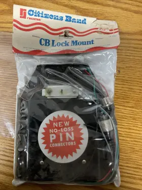 Cb286c Citizen Band Vintage Cb Lock Mount Nos Uhf Antenna Attachment