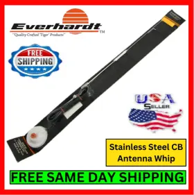 Mm2097 Everhardt Cb Radio Antenna Center Load Stainless Steel 27 Inch Mag Mount Kit