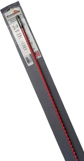 Tsm-4-red Everhardt Tsm4-r Cb Radio Fiberglass 4 Ft Antenna Inch Super Flex 3/4 Wave - Red