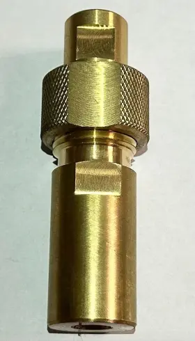 Mo-203 Fatboy Brass Antenna Quick Disconnects With 3 Inch Extension For Large Antennas