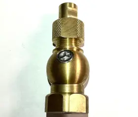 Mo-205b Fatboy Antenna Brass Mount With Quick Disconnect Heavy Duty