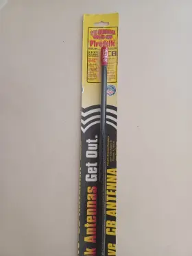 5446 Firestik Kw4 Black 5/8 Wave 400 Watt 4ft Fiberglass Cb Ham Trim-to-tune Antenna