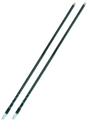 Firestik 693031835996 2 Lot Tm3 Mach-10 10 Meter Antenna 650w 3 Ft 5/8 Wave Tunable Tip Black