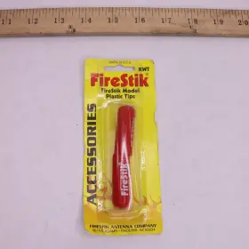 Firestik 716414900002 2-pk Radio Antenna Plastic Tips Red Kwt #2