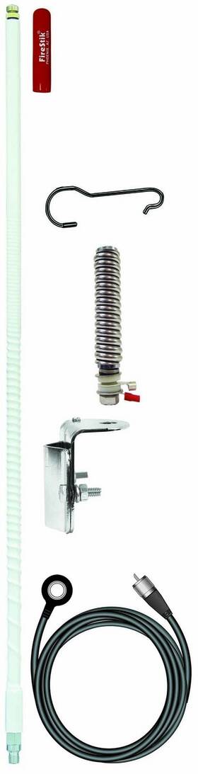 Fg3648-w Firestik - 3 Foot No Ground Plane Cb Single