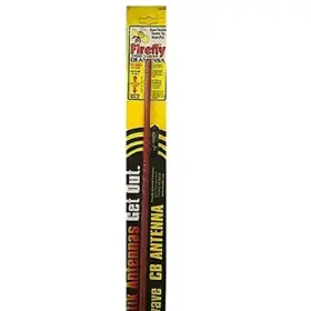 Fl4-r Firestik - 4ft Inch Firefly 5/8 Wave 200 Watt Red Cb Antenna