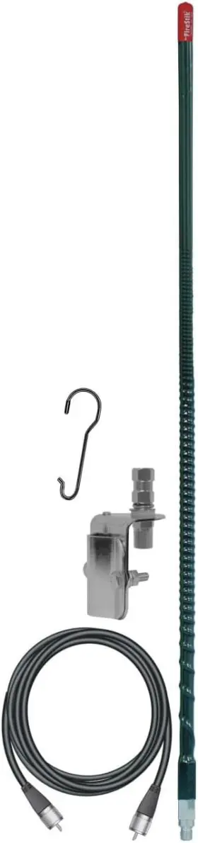 Fs464a8ab Firestik Fs4-68a8a 4ft Ii Mirror Mount With So-369 Connection Black