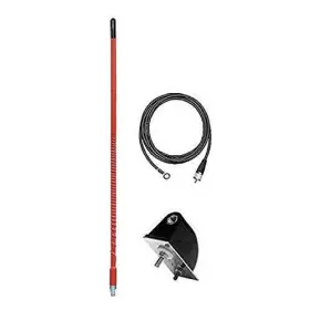 Lg3-m2r Firestik 3ft Single Side Mt R Lightweight Ngp Kit Red