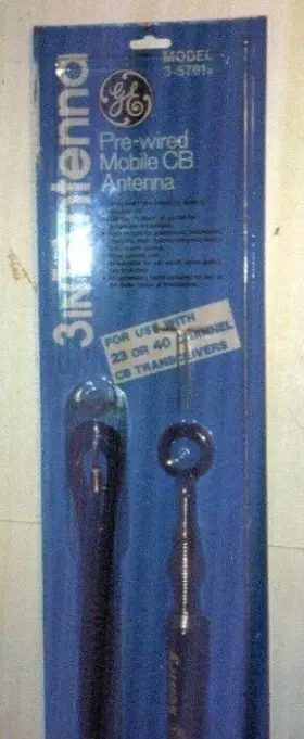 3-5701b Ge Model 3 In 1 Pre Wired Mobile Cb Antenna New Sealed #2 3-5701b Ge Model 3 In 1 Pre Wired Mobile Cb Antenna New Sealed #2