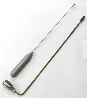 1094 Gold Line Cb Radio Antenna Flexible Handheld Portable Stationary Base Station #2