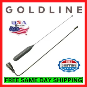 1094 Gold Line Cb Radio Antenna Flexible Handheld Portable Stationary Base Station