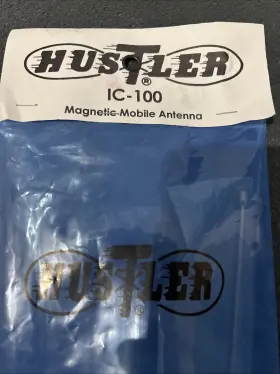 1c-100s Hustler 41 In Magnetic Magnet Mount Base Loaded Cb Radio Antenna With Coax
