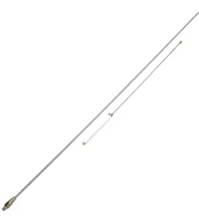 Fg-27s Hustler Fg27s 4 Foot Low-profile Stainless Steel Center Load Cb Antenna New #2