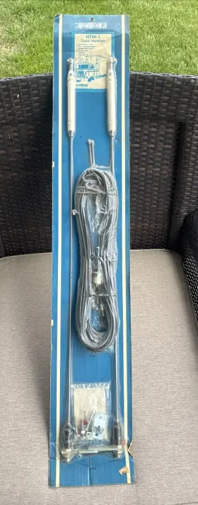 Hustler Htm-1 Vintage Nos Twin Huskies Cb Mobile Antenna