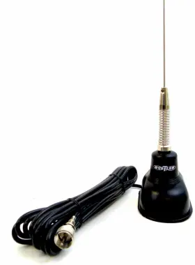 Ic11s-b Hustler / New-tronics Antenna - 44 Trunk Lip Mount Cb