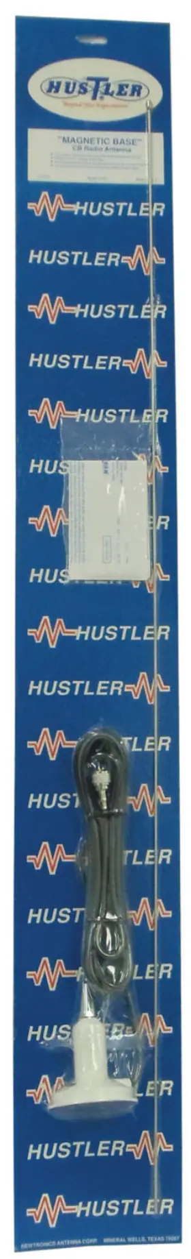 Ic75-w Hustler / New-tronics Antenna - 43 Economy Base Load Magnet
