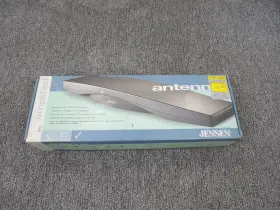 Tv930 Jensen Amplified Indoor Tv Antenna Uhf Vhf Fm Digital Ready Black
