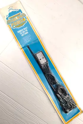 18-236 Midland Vintage Nos Power Rubber Mast Cb/fm/am Antenna Model Brand New