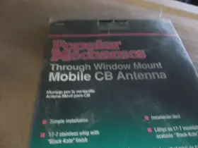 38399 Popular Mechanics Through Window Mount Mobile Cb Antenna #2