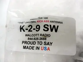 K-2-9sw Predator 10-k Model Competition Cb 10 Meter Antenna Shaft 20000 Watt #2