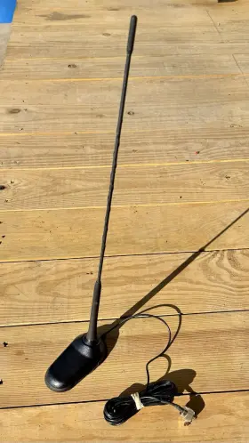 Ammi1444 President New Virginia Magnet Mount Cb Antenna With Coax Pl-259 - Used