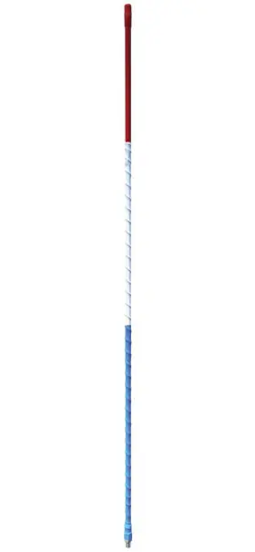 301rwb Procomm - 750 Watt 3ft Fiberglass Cb Antenna In Patriotic Red Wh