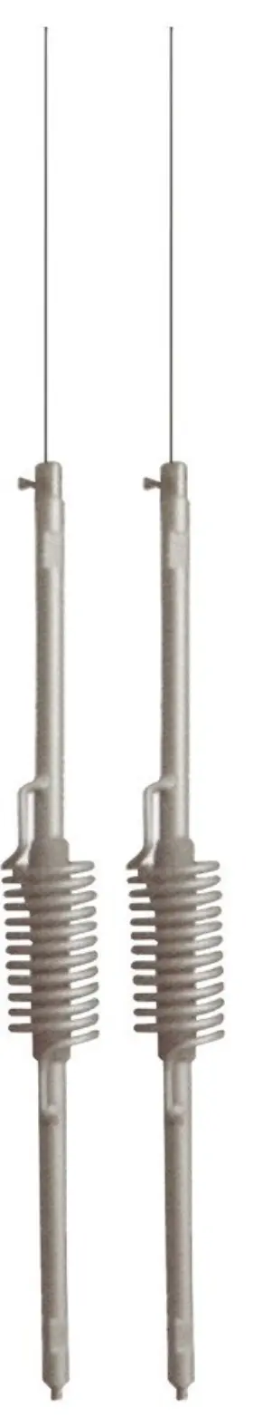 Procomm 693031619275 2 Lot Chimp 5000 Watt High Power 10-11 Meter Helical Cb Antennas