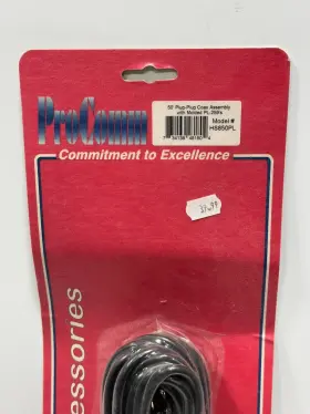 Hs850pl Procomm 850pl 50ft Plug-plug Coax Cable Assembly With Molded Pl-259s #2