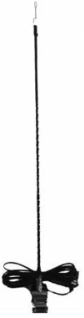 Cb-ng4b Procomm Dingo No Ground 4ft Black Fiberglass Antenna Kit