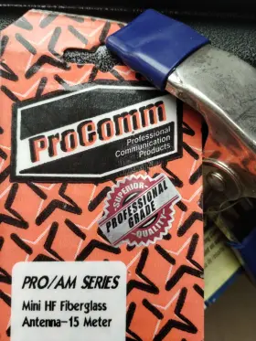 Cs15m Procomm Mini Hf Fiberglass Antenna