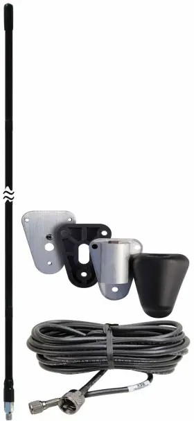 Flcb5k Procomm - Freightliner Cascadia Rear Cab Mount Cb Antenna Kit