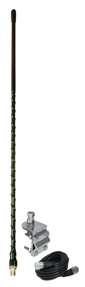 Hss995-2b Procomm - Bull Dog 2 Foot 750 Watt 3-way Single Mirror