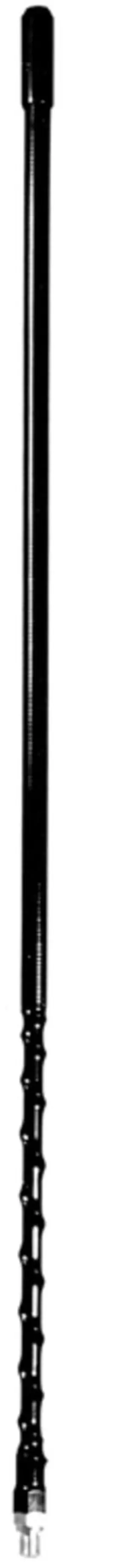 Jbc300-bx Procomm - 3ft 3/8x24 Thread Fiberglass Cb Antenna Black/bulk