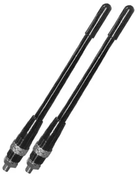 Pc108 Procomm 2 Lot 8 Inch Vmt Adjust-a-match Tunable Cb Antenna Low Profile Black