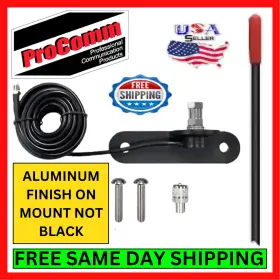 Pc31-3204 Procomm Jeep Wrangler Jl Series Antenna Kit Fiberglass 2018 - 20 Cb