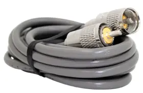 Pl259 Procomm Pp8x3 3 Foot Rg8x Cb Ham Radio Antenna Coaxial Cable With Ends
