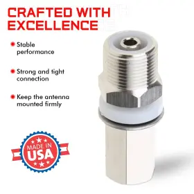 So-239 Prostick 837160002229 Universal Heavy Duty Mount For Cb Radio Antenna Sturdy And Reliable #2