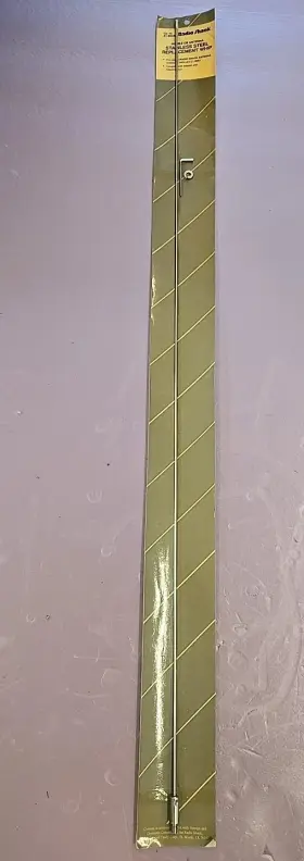 21-952a Radioshack Vtg New Radio Shack Cb Antenna Stainless Steel Replacement 38 In Whip 21-952a Radioshack Vtg New Radio Shack Cb Antenna Stainless Steel Replacement 38 In Whip